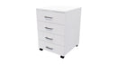 4 Drawers Mobile Drawer Standard Silver Haze