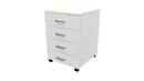 4 Drawers Mobile Drawer Locking Seal Grey