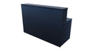 Nelson Reception Desk 1200x700x1125 Char Blue