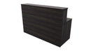 Nelson Reception Desk 1500x700x1125 Dark Oak