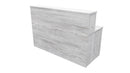 Nelson Reception Desk 1700x700x1125 Nordic Pine