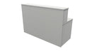 Nelson Reception Desk 1700x700x1125 Seal Grey