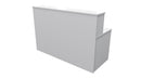 Nelson Reception Desk 1200x700x1125 White