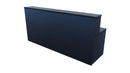 Nelson Reception Desk 2400x700x1125 Char Blue