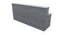 Nelson Reception Desk 2400x700x1125 New Graphite