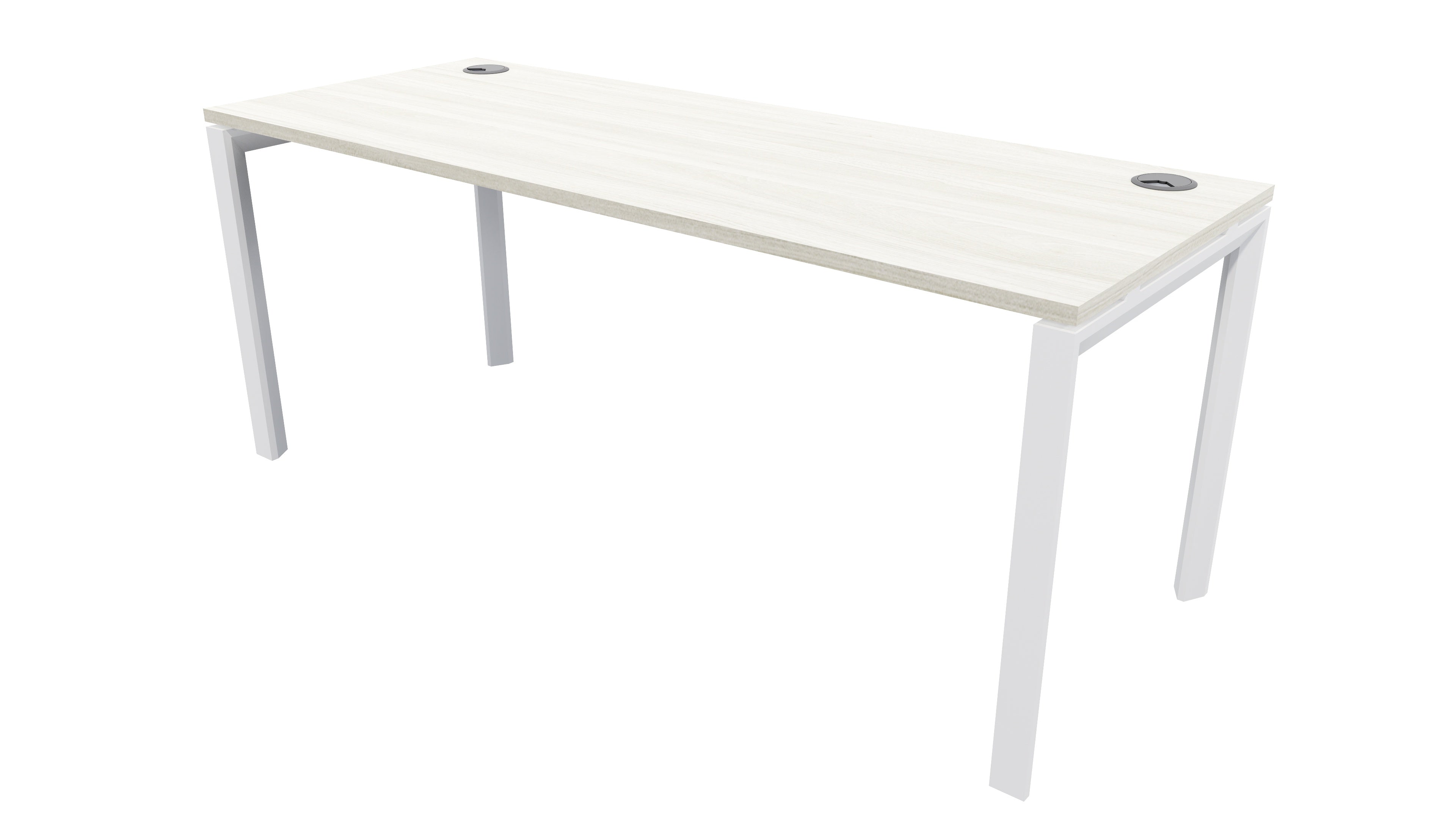 Novah Desk 1200x600 White Coastal Elm