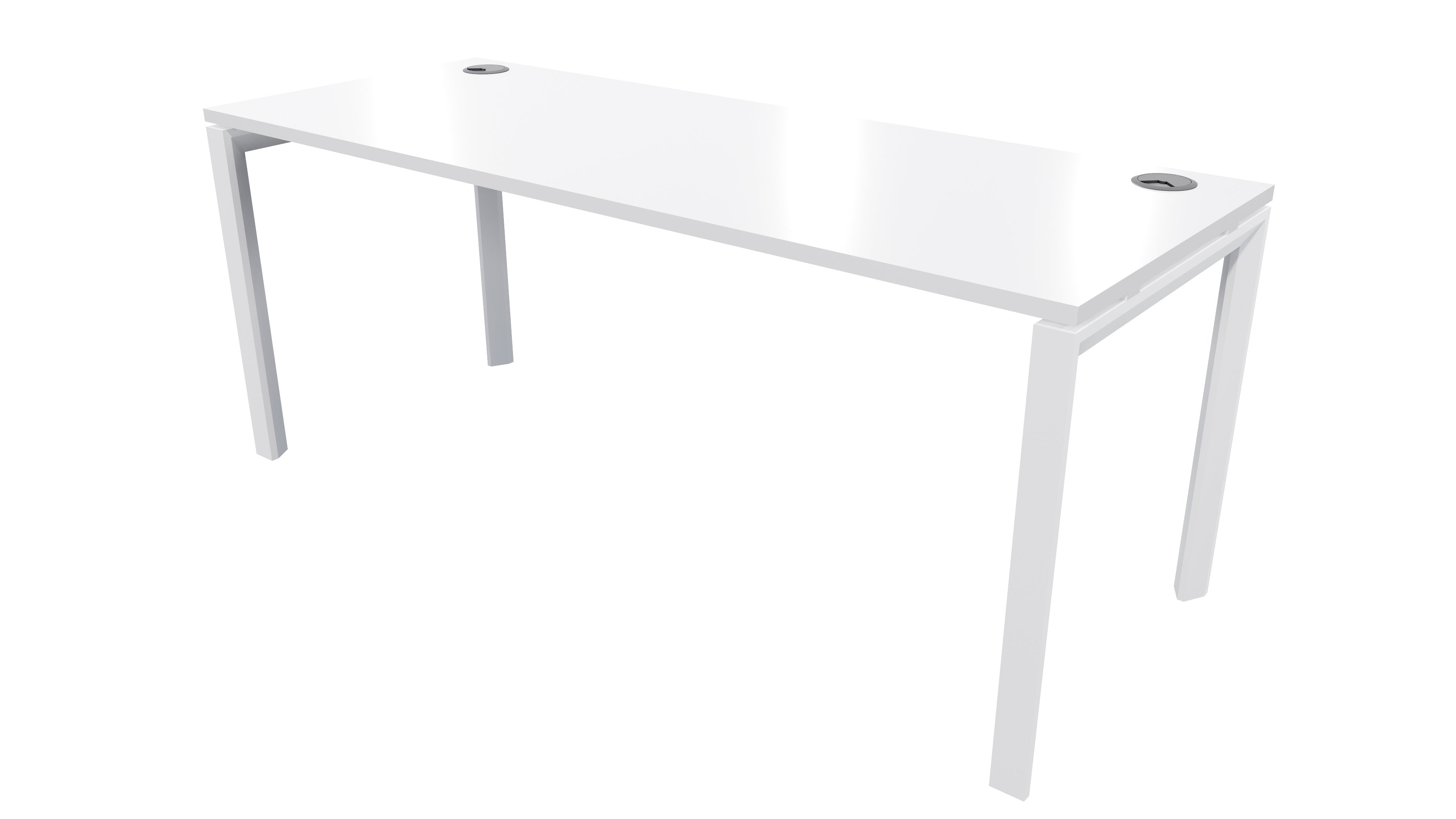 Novah Desk 1200x700 White White