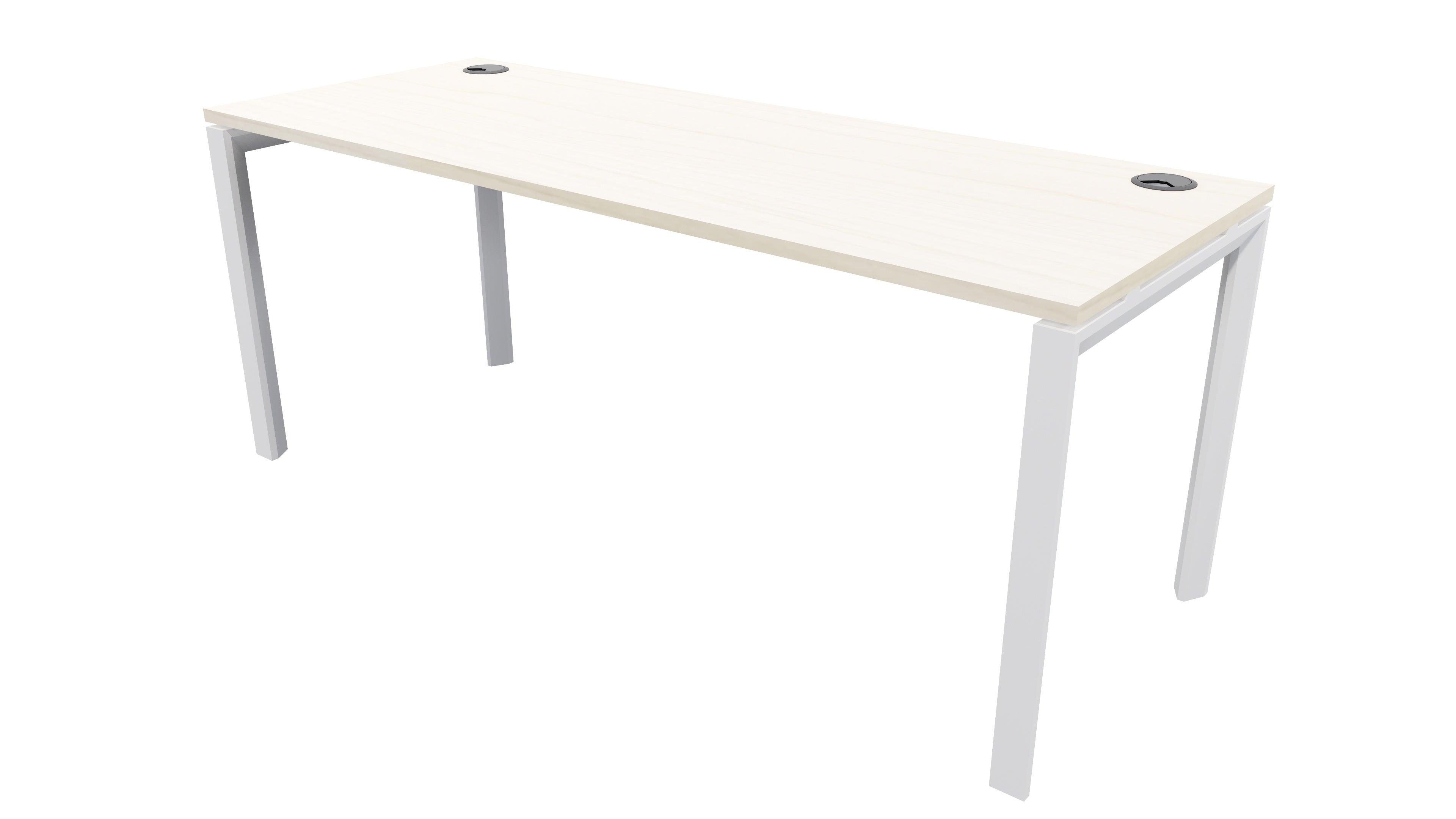Novah Desk 1800x600 White Washed Maple