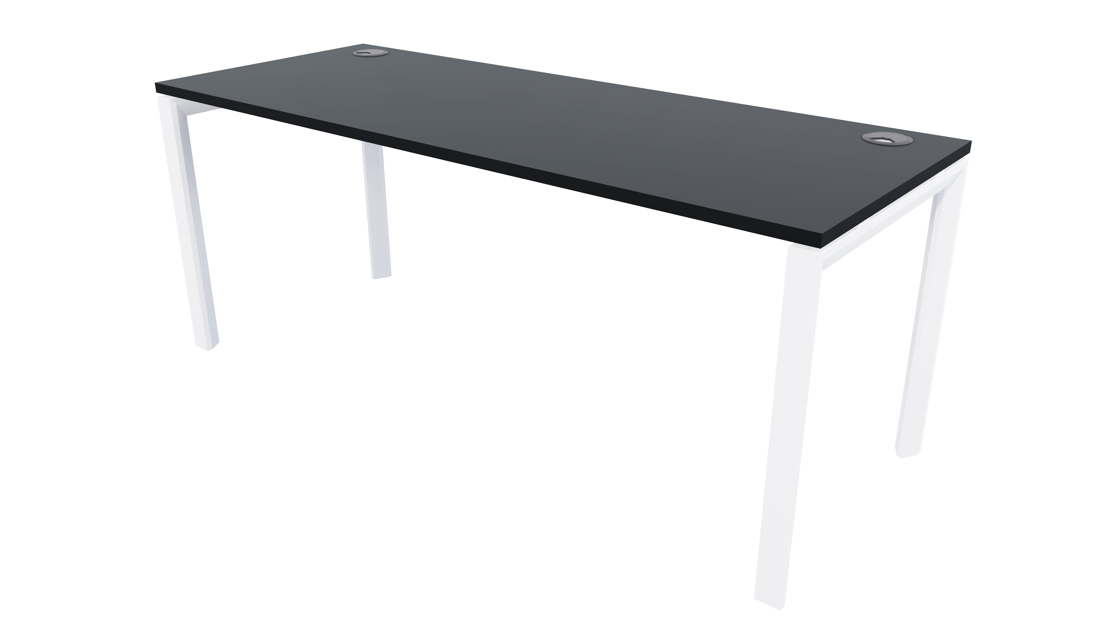 Novah Desk 1800x700 White Carbon