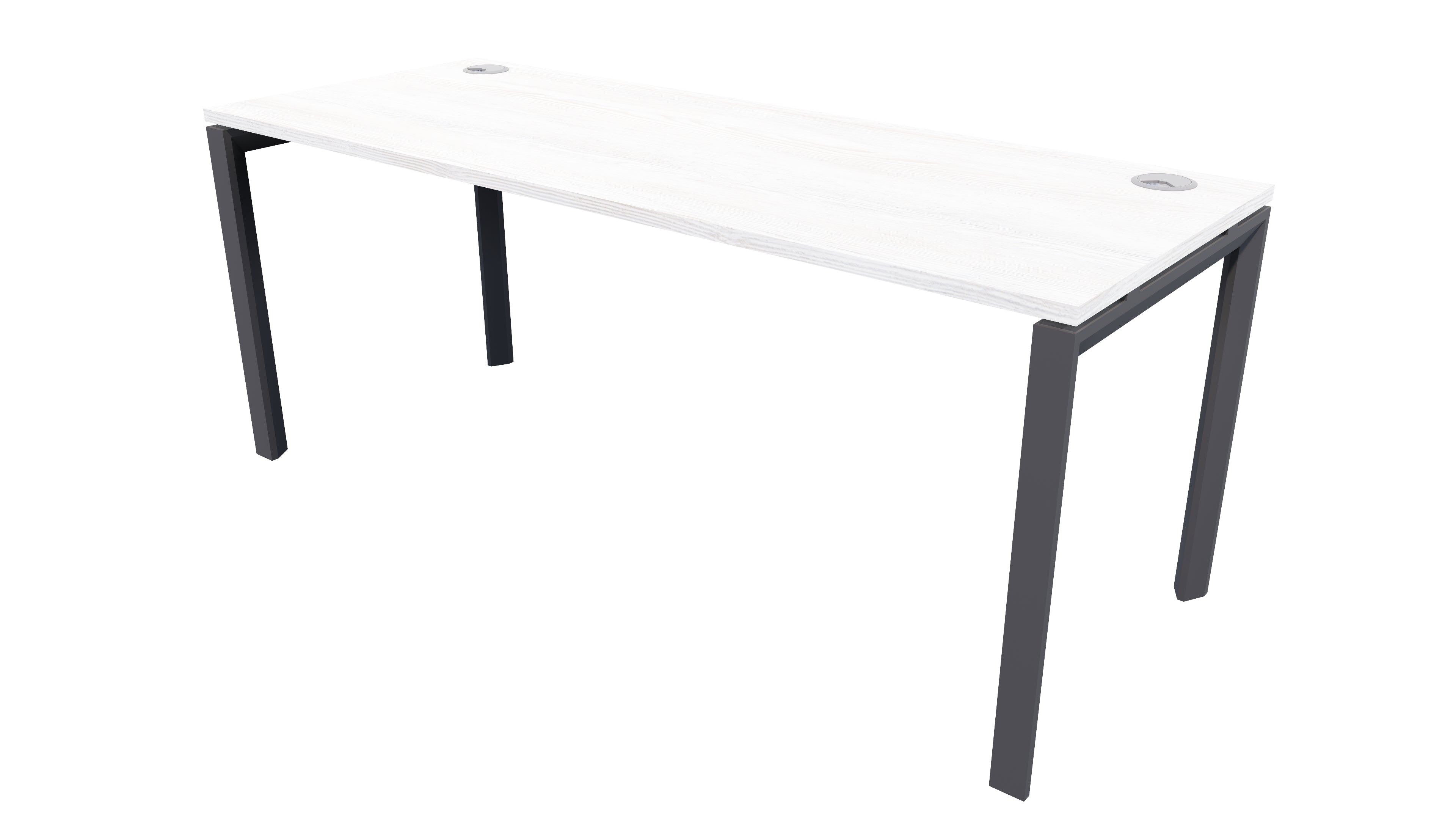 Novah Desk 1200x600 Black Nordic Pine