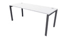 Novah Desk 1200x600 Black Silver Strata