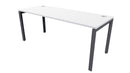 Novah Desk 1200x700 Black Silver Strata