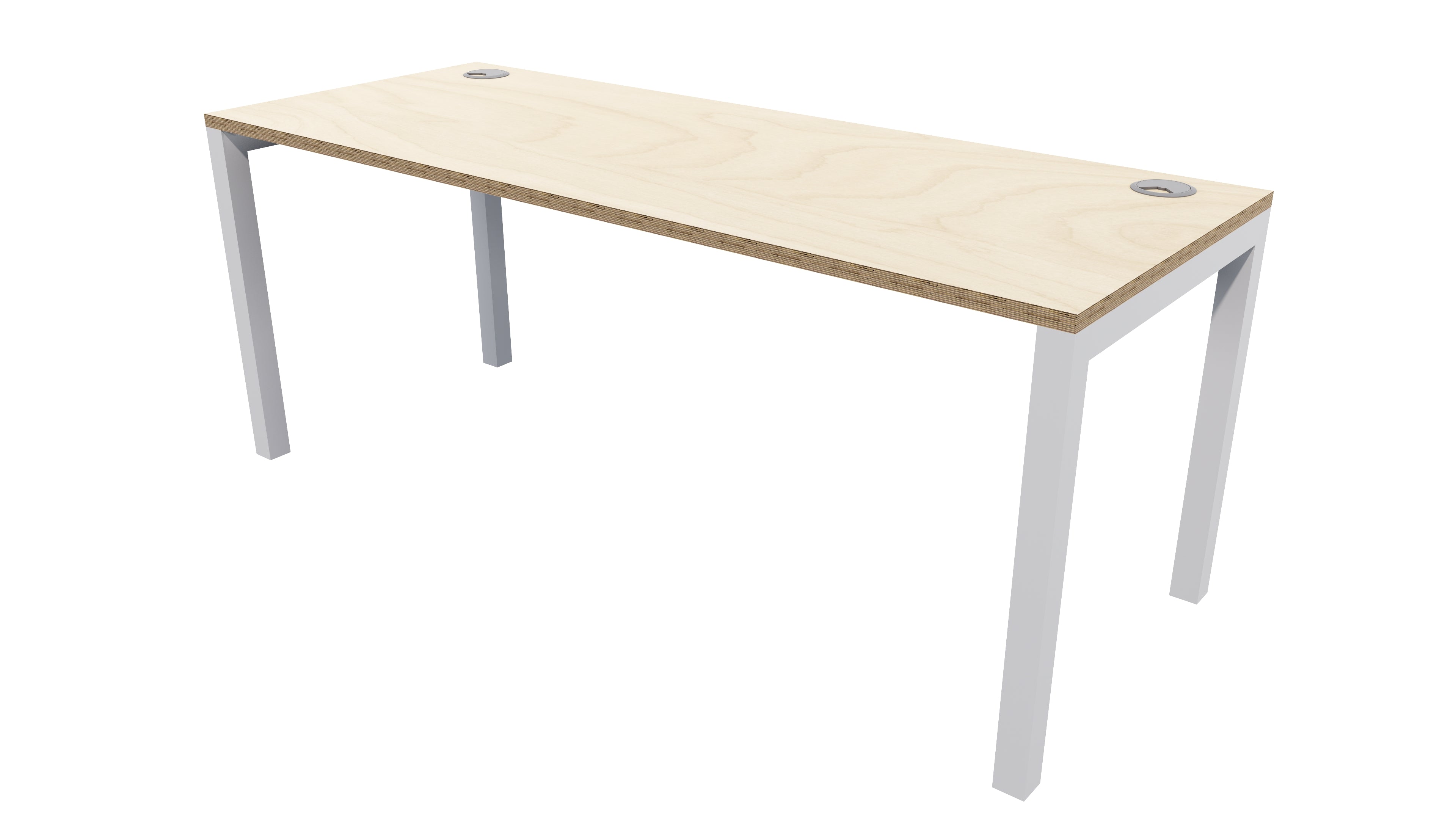 Quattro Fixed Height Desk 1500x600 Premium Ply