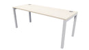 Quattro Fixed Height Desk 1800x700 Aged Ash