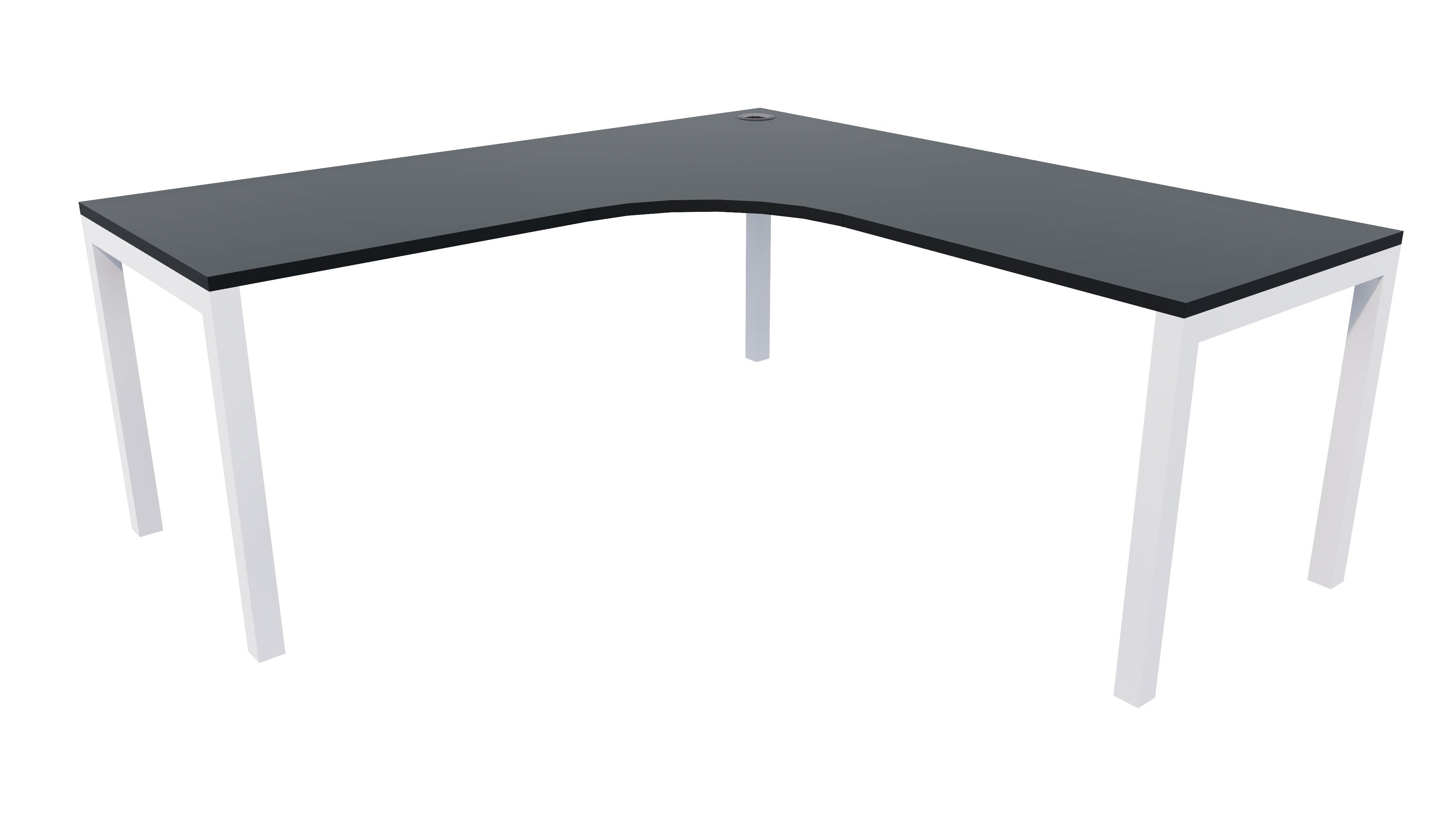 Quattro Workstation 1500x1500x600 Carbon