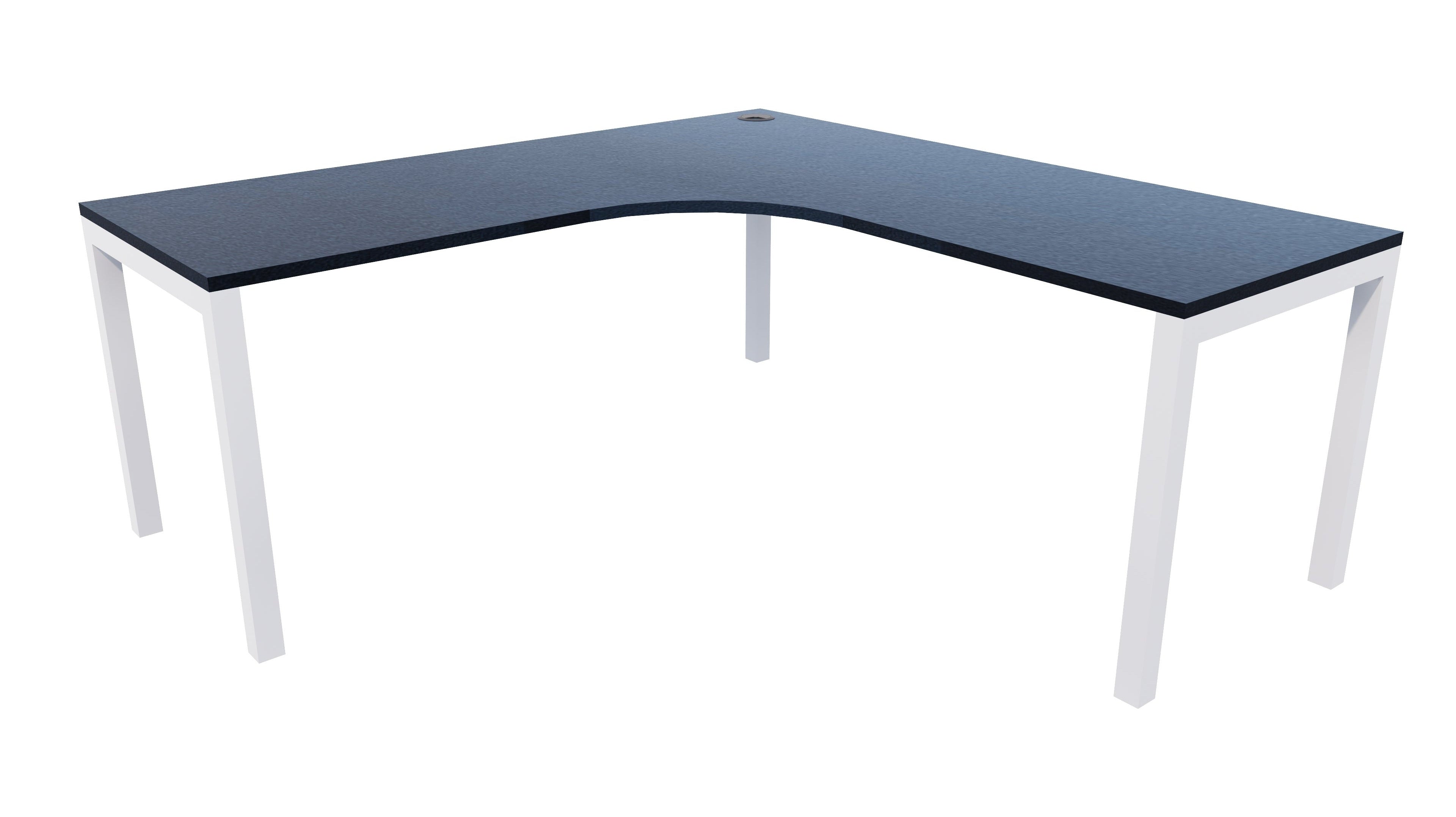 Quattro Workstation 1800x1800x700 Char Blue