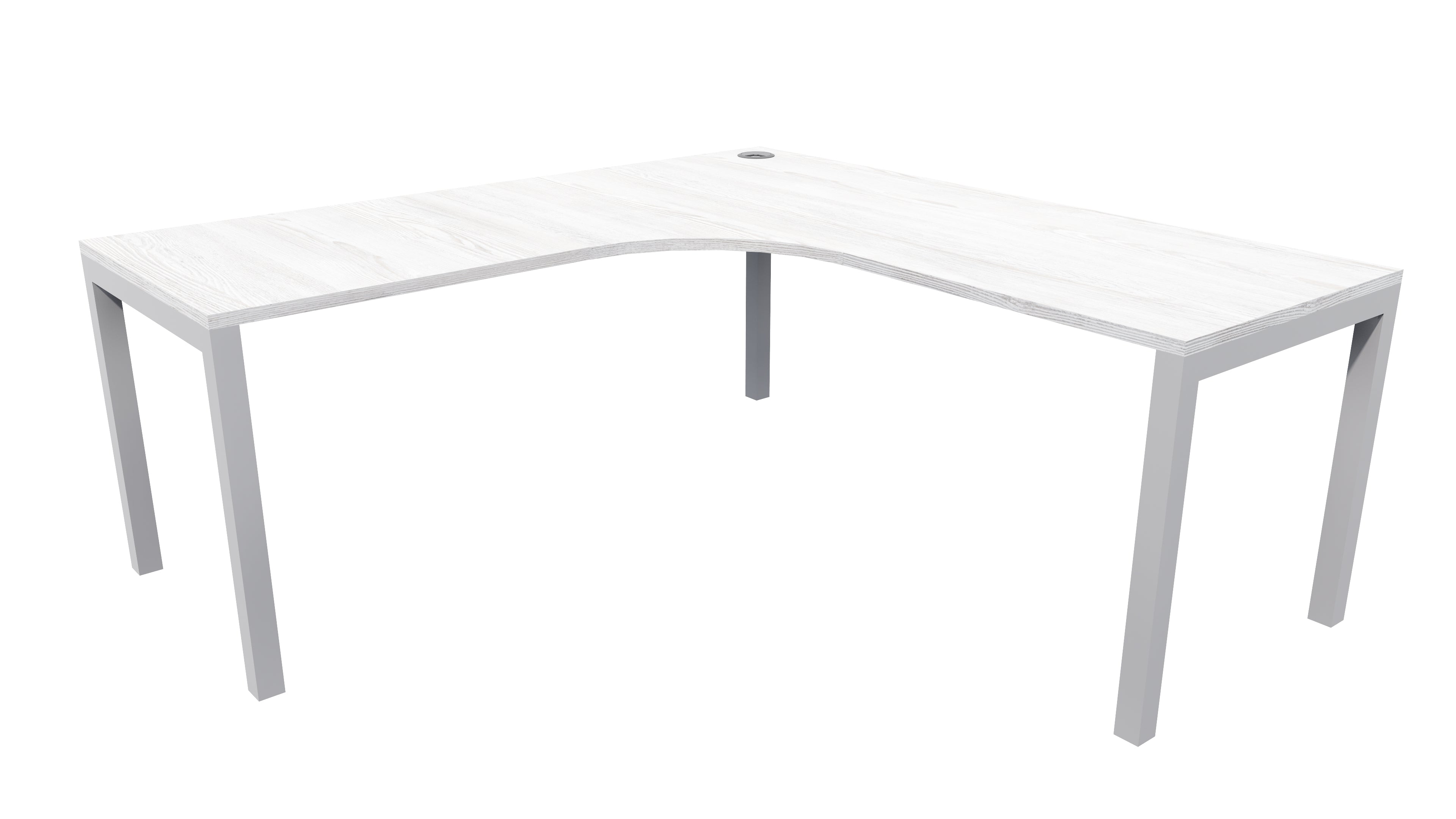Quattro Workstation 1800x1800x700 Nordic Pine