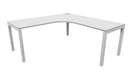 Quattro Workstation 1800x1800x700 Silver Strata