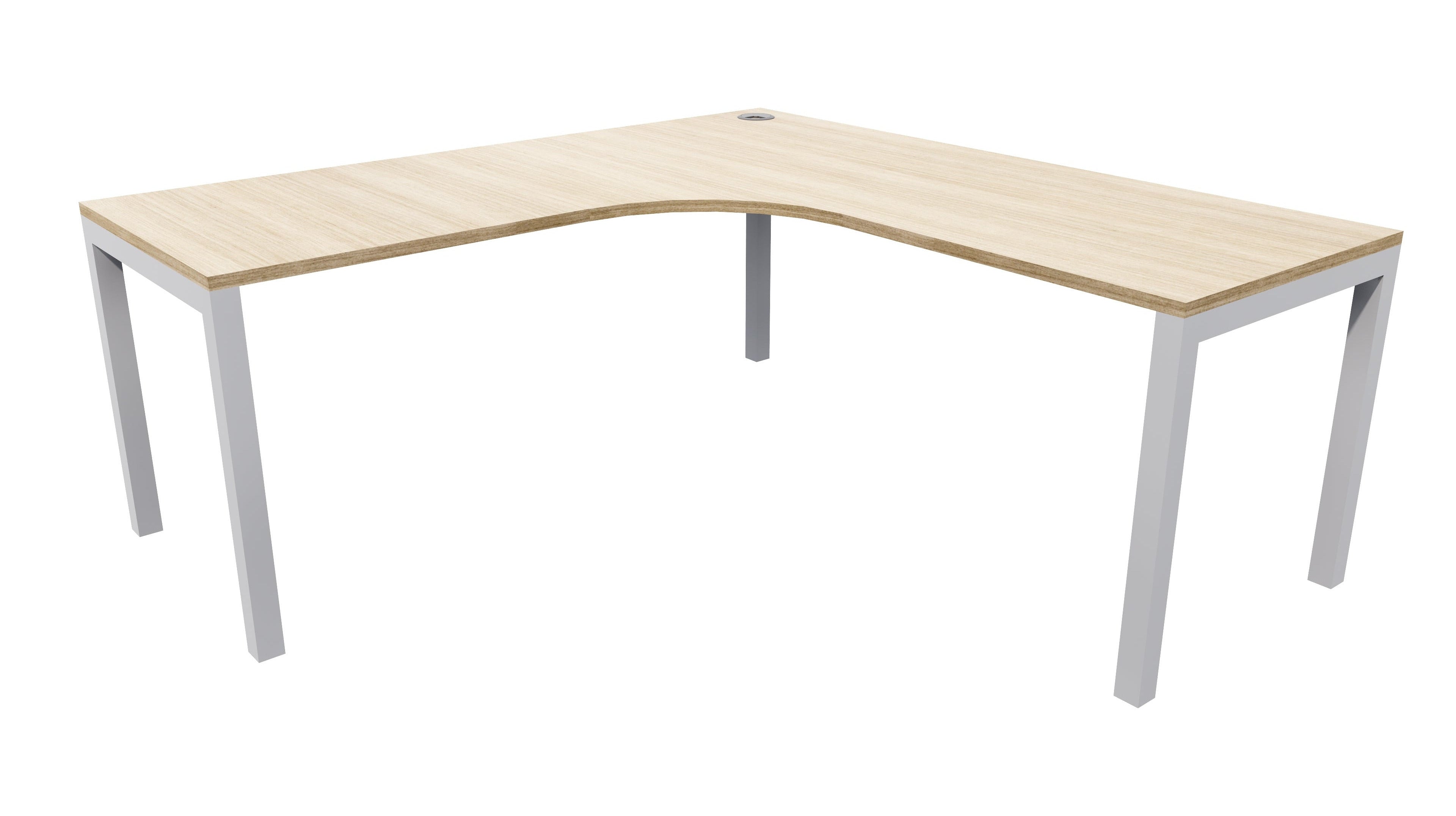 Quattro Workstation 1800x1800x700 Sublime Teak