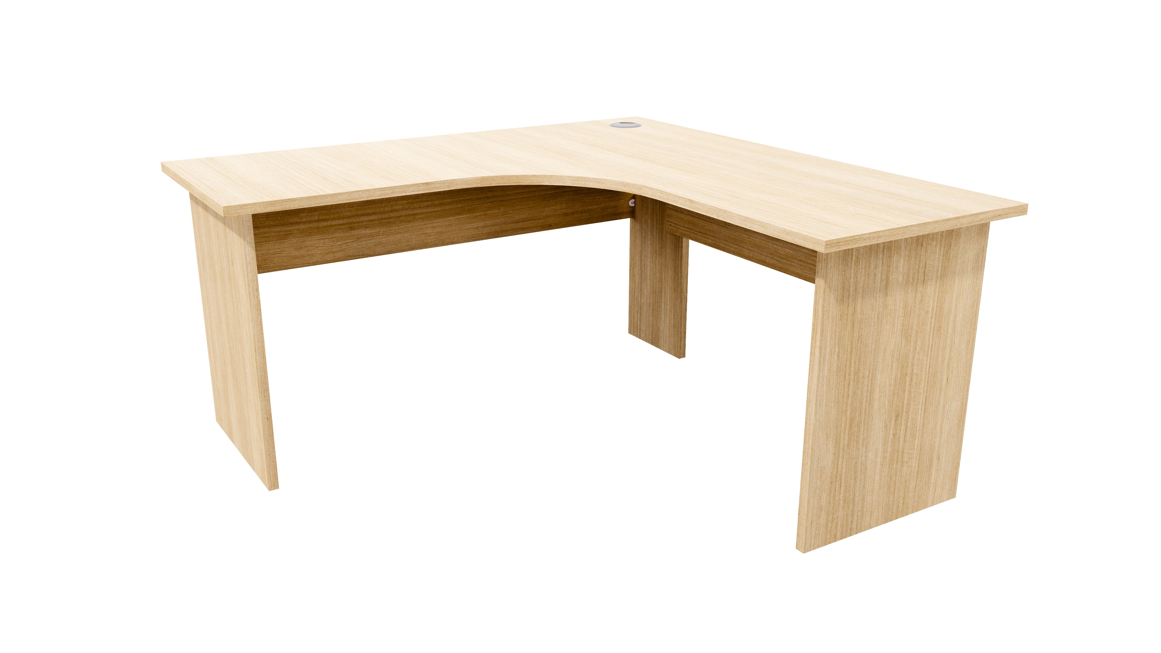 Zealand Workstation 1500x1500x600 Sublime Teak
