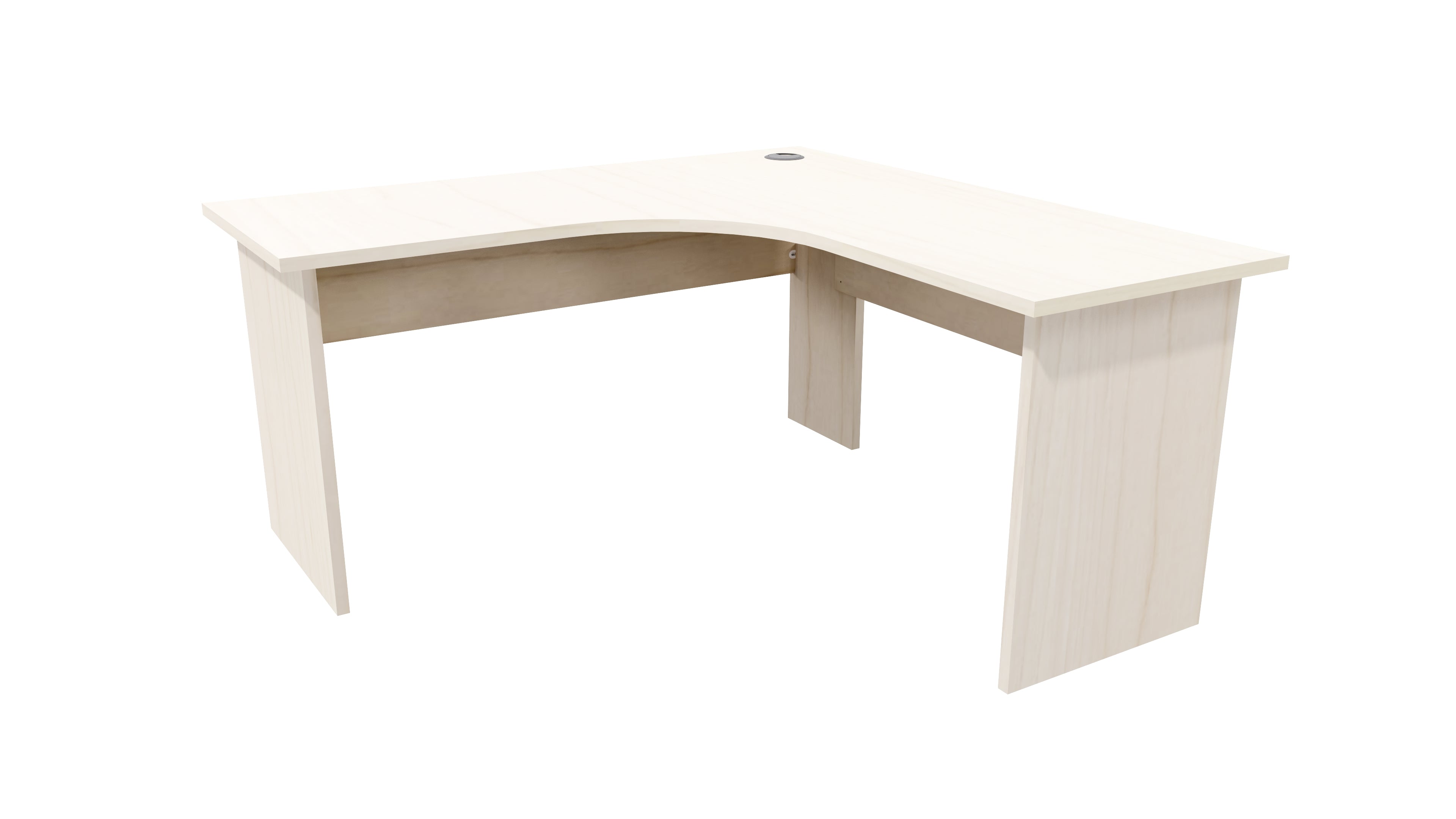Zealand Workstation 1500x1500x600 Washed Maple