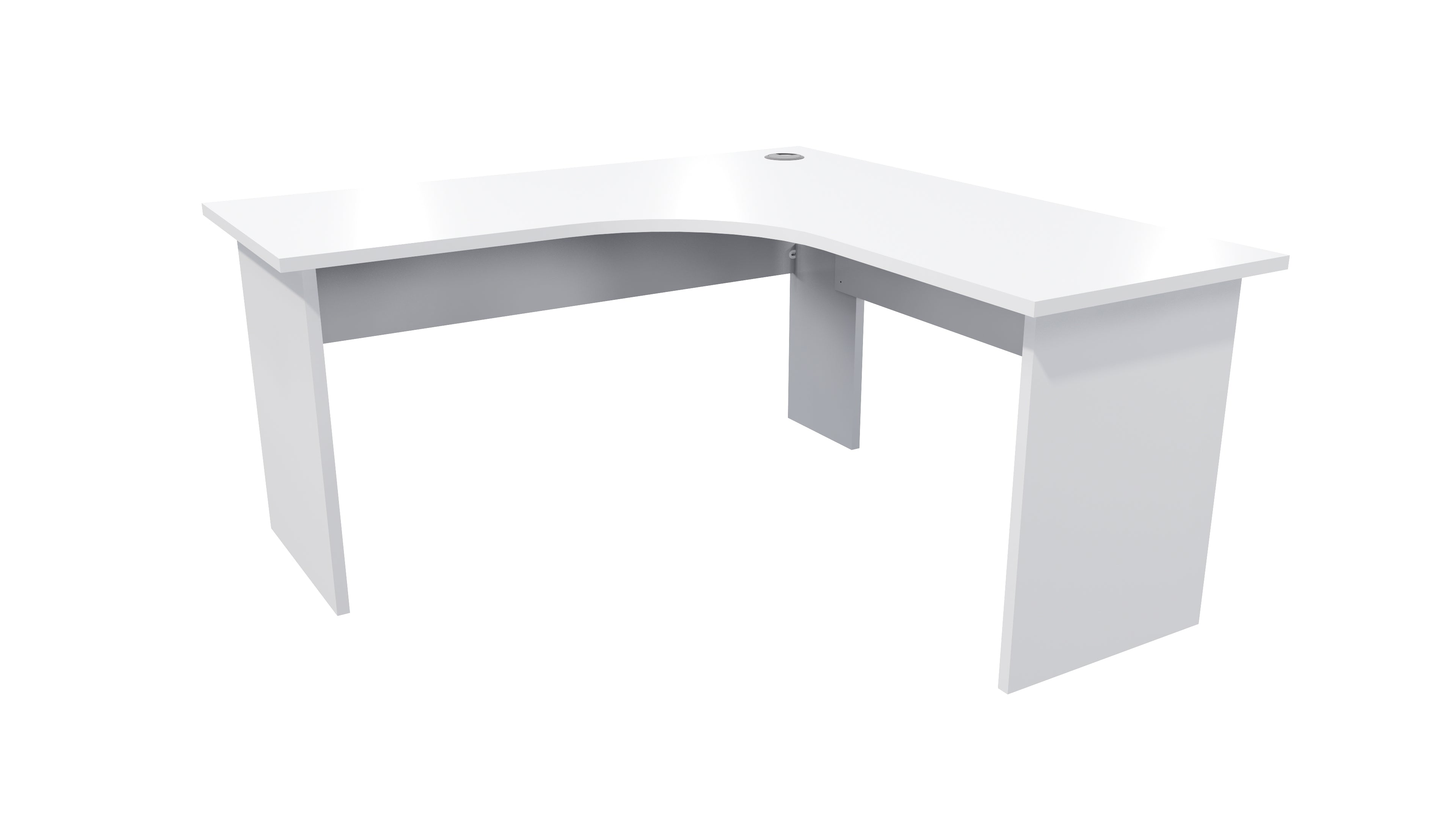Zealand Workstation 1500x1500x700 White
