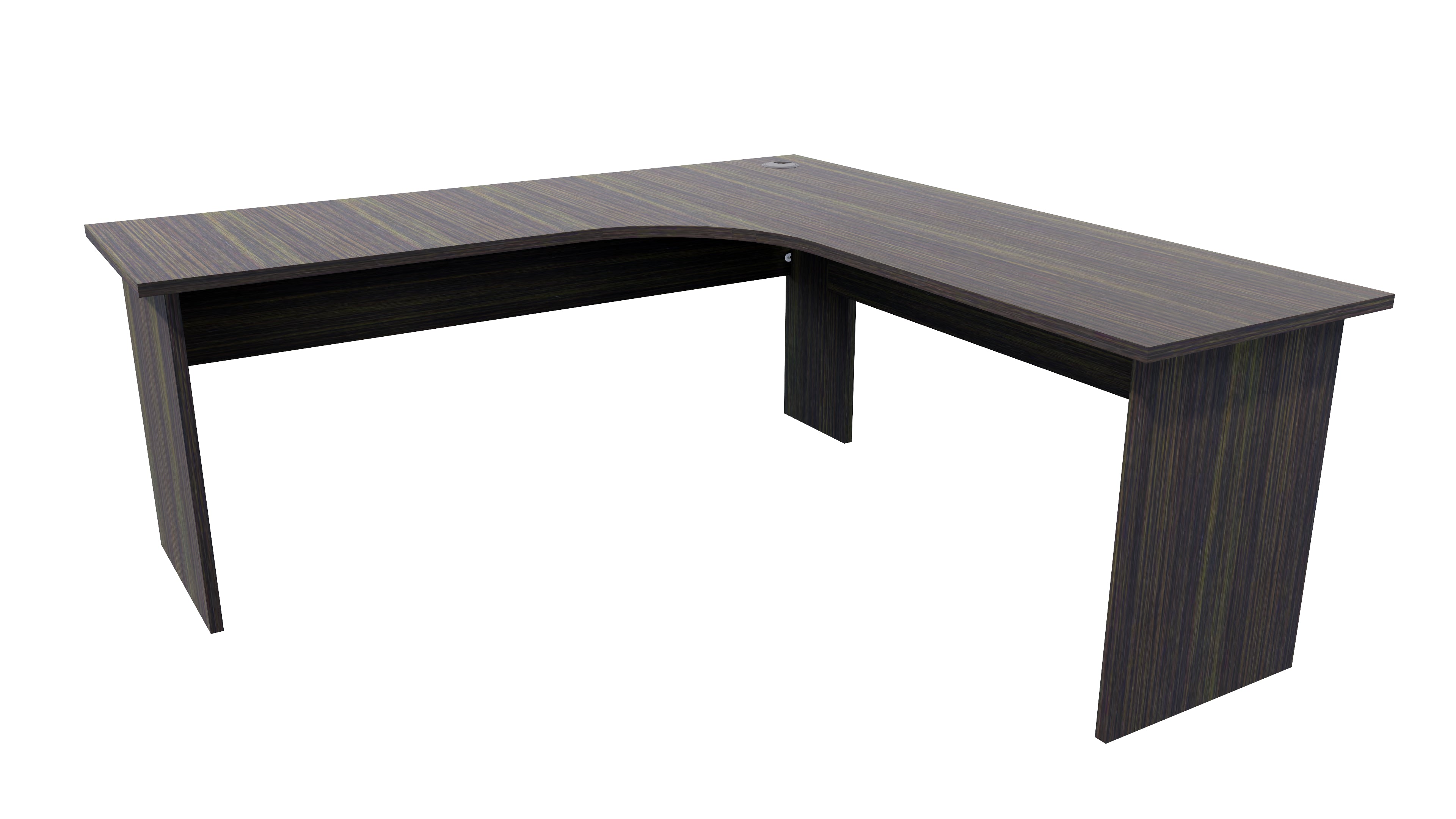 Zealand Workstation 1800x1800x700 Dark Oak