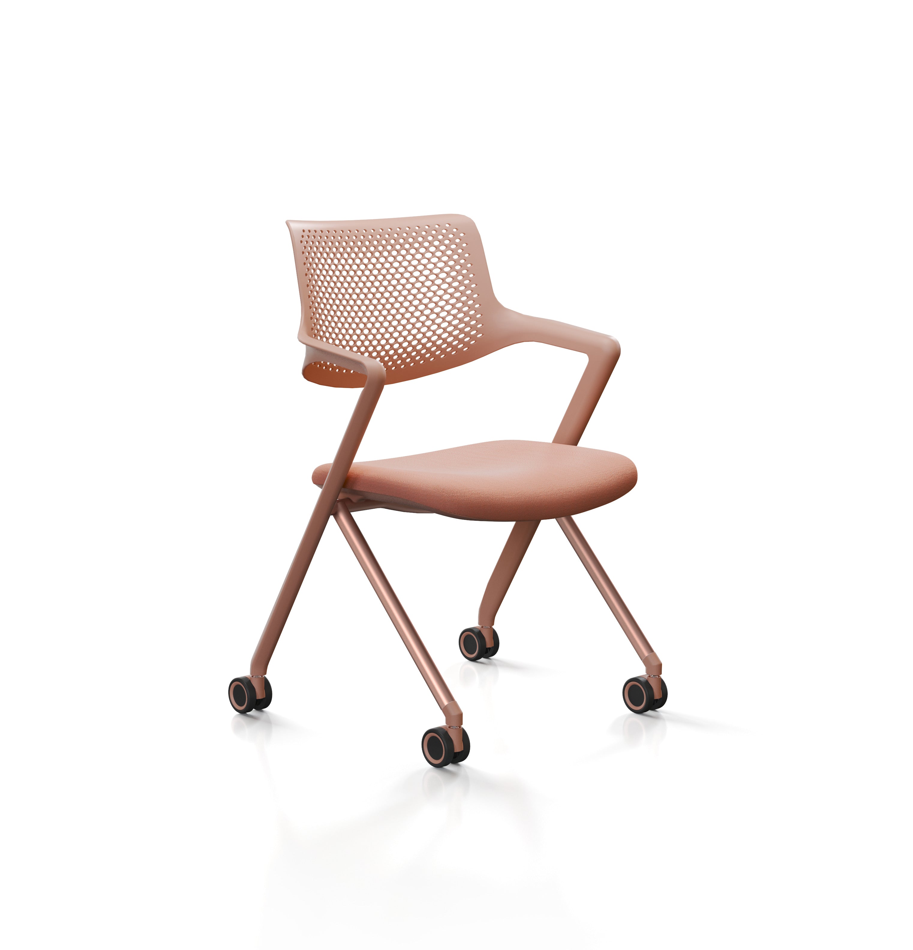 Aeroflex Meeting Chair Rust