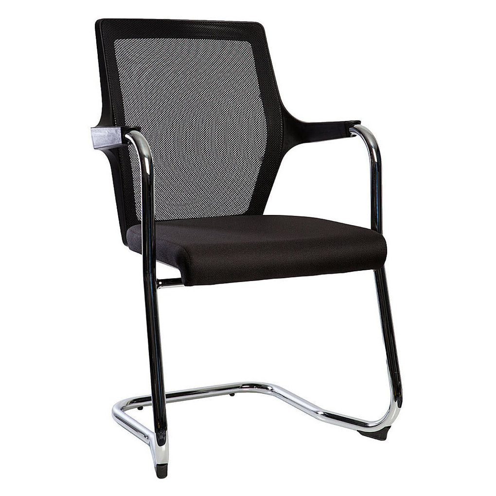 Affari Mesh Back Chair Chrome