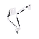 Agile Dual Monitor Arm White