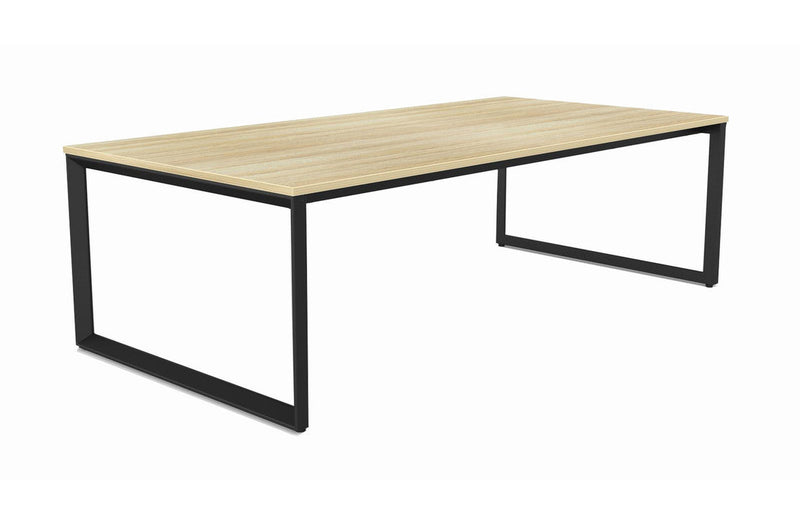 Anvil Boardroom Table Atlantic Oak / Black