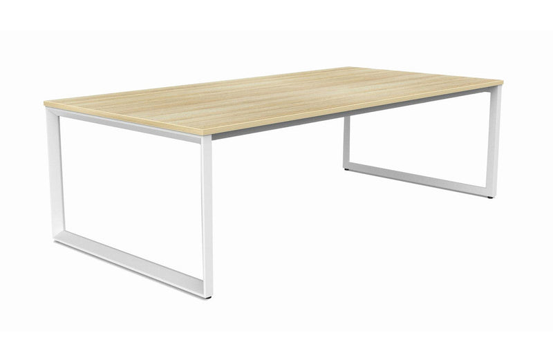 Anvil Boardroom Table Atlantic Oak / White