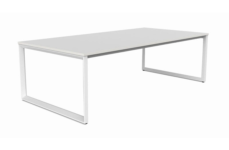Anvil Boardroom Table White / White