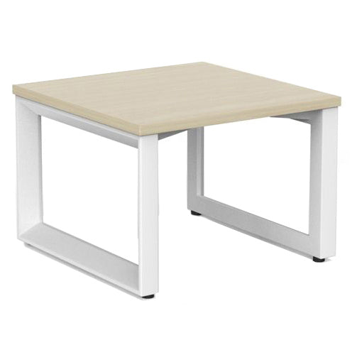 Anvil Coffee Table 600 x 600 / Nordic Maple / White