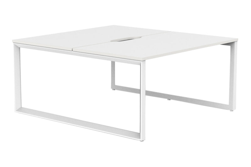 Anvil Double Sided Desk 2 Person 1500 x 800 / White
