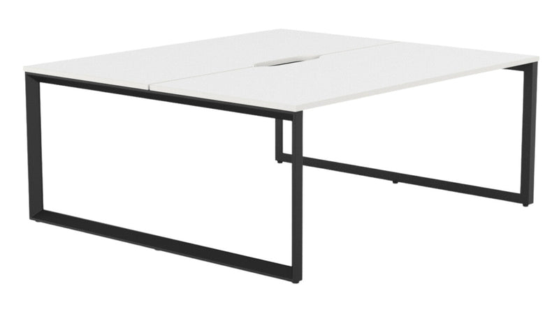 Anvil Double Sided Desk 2 Person 1800 x 800 / Black