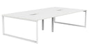 Anvil Double Sided Desk 4 Person 1500 x 800 / White