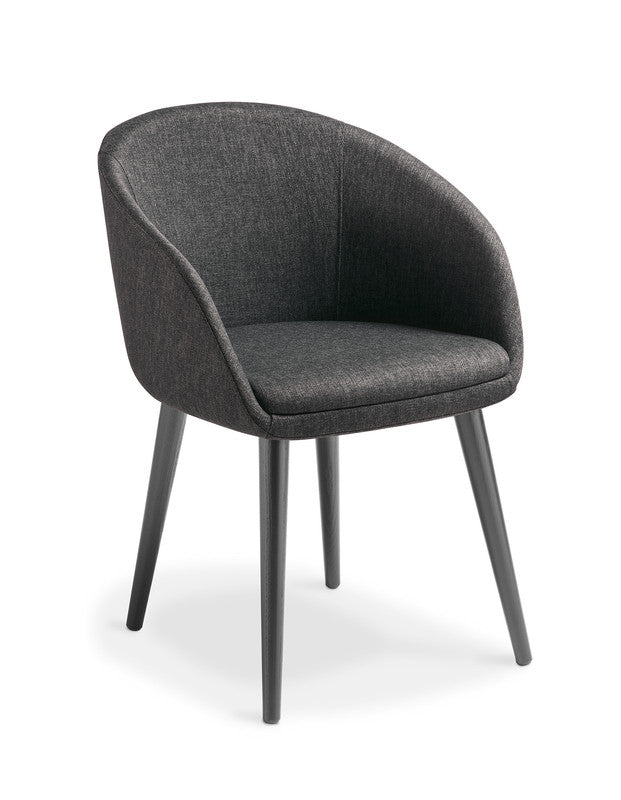 Aria Meeting Chair Anthracite / Keylargo / Black Ash Timber