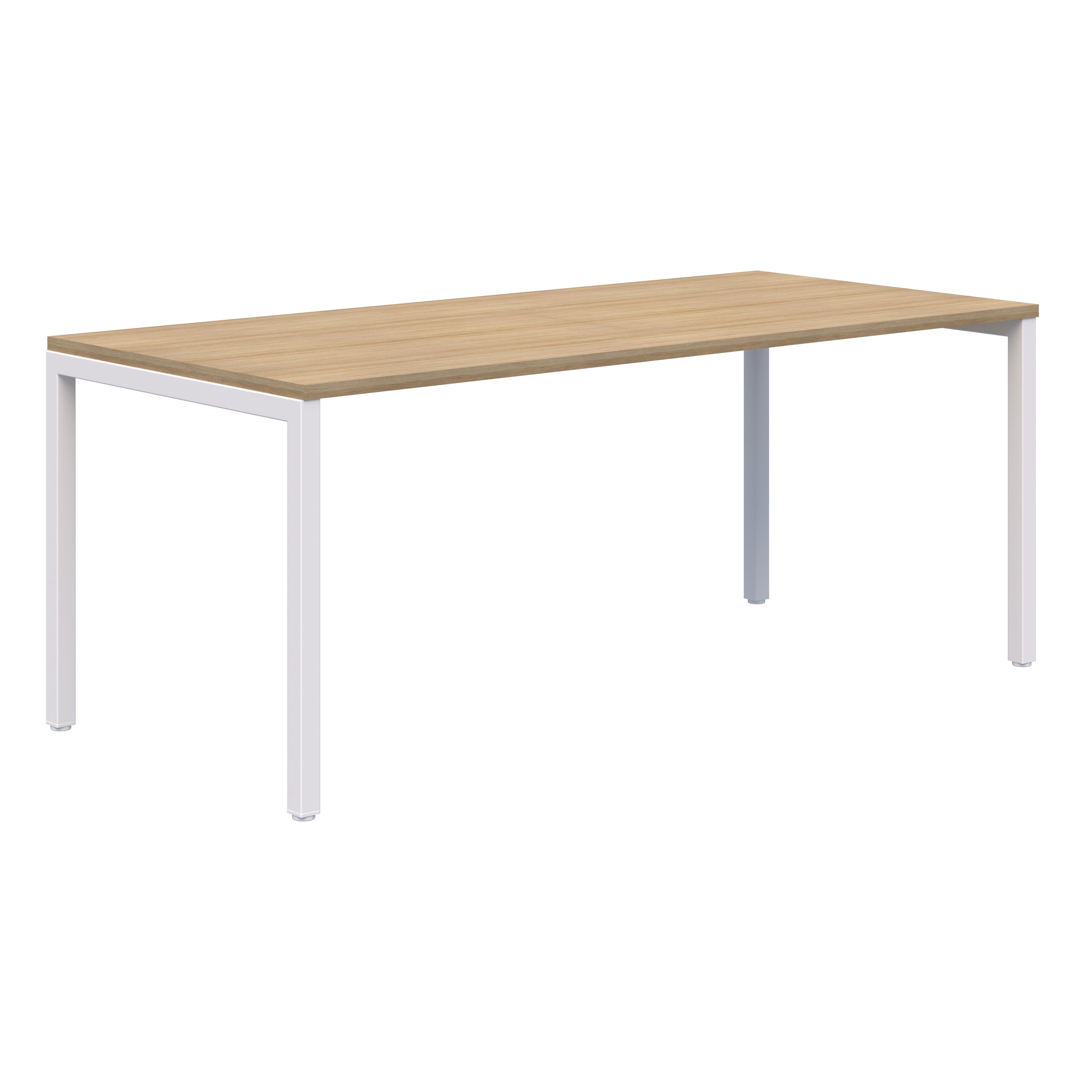 Avero Canteen Table 1200 x 700 / Classic Oak Naturale / White