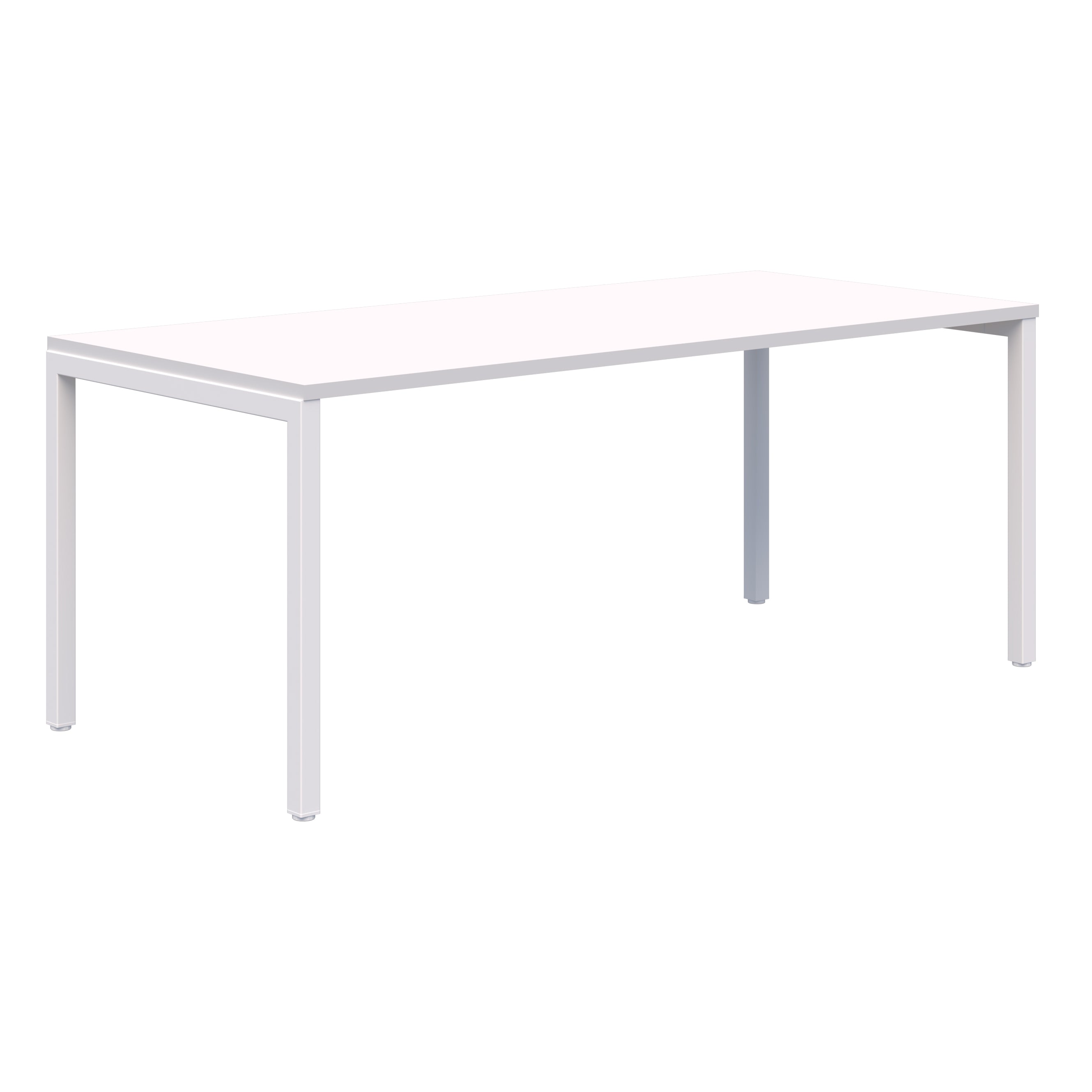 Avero Canteen Table 1200 x 700 / Snow Velvet / White