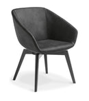 Barker Meeting Chair Ebony / Eastwood / Black Beech Timber