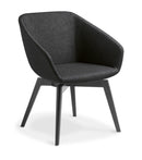 Barker Meeting Chair Ebony / Keylargo / Black Beech Timber