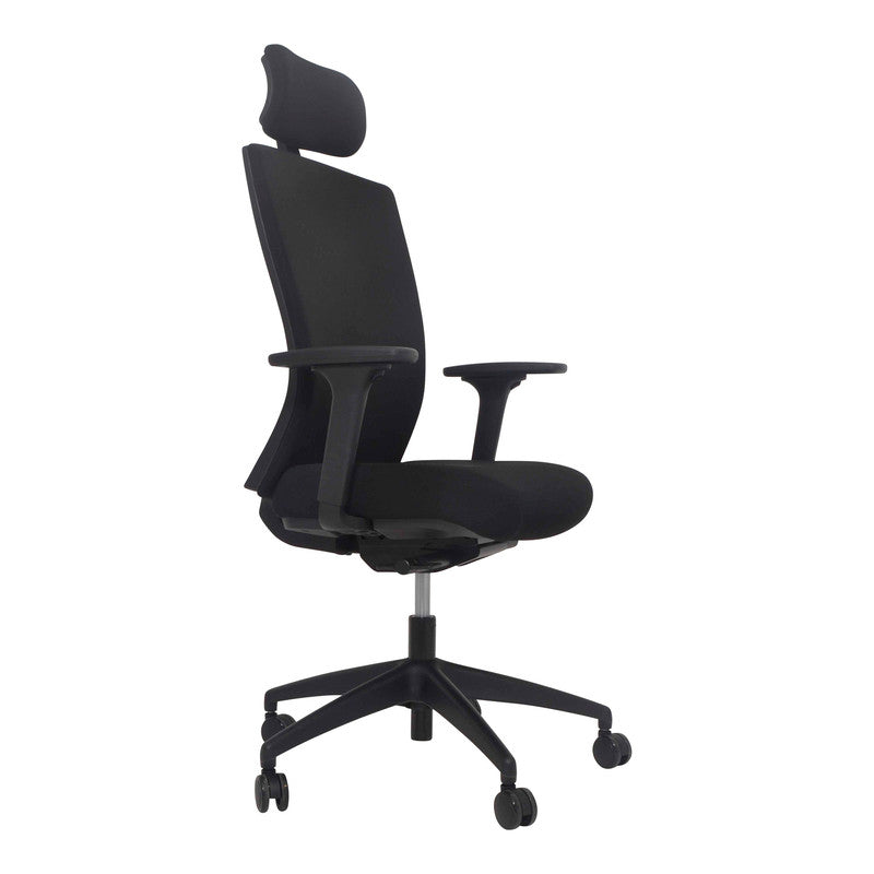 Buro Mentor Upholstered With / Black / With