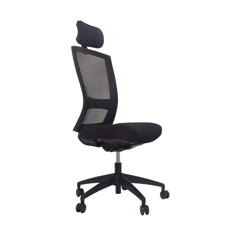 Buro Mentor Upholstered Without / Black / With