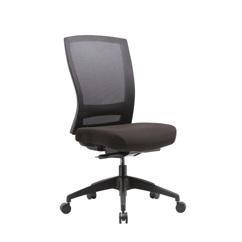 Buro Mentor Upholstered Without / Black / Without