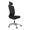 Buro Mentor Upholstered Without / Polished Aluminium / With