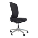 Buro Mentor Upholstered Without / Polished Aluminium / Without