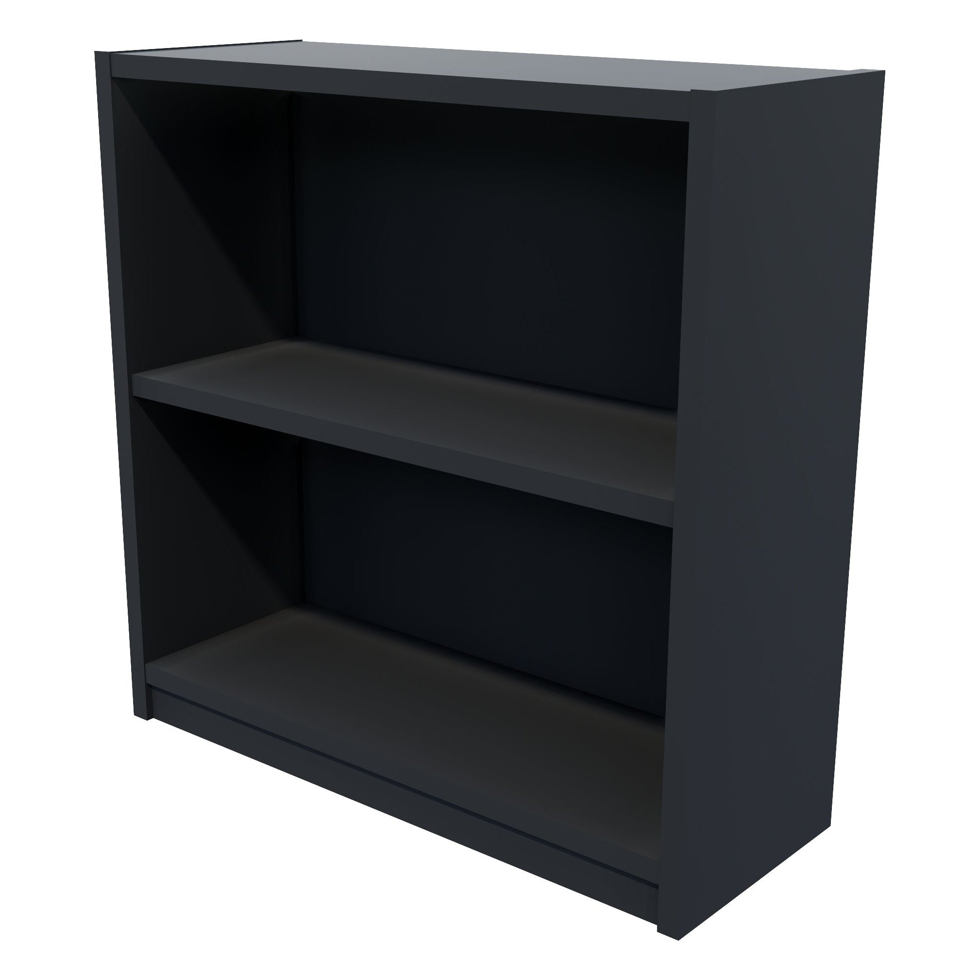 Commercial Bookcase 2 Tier / Carbon