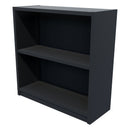 Commercial Bookcase 2 Tier / Carbon