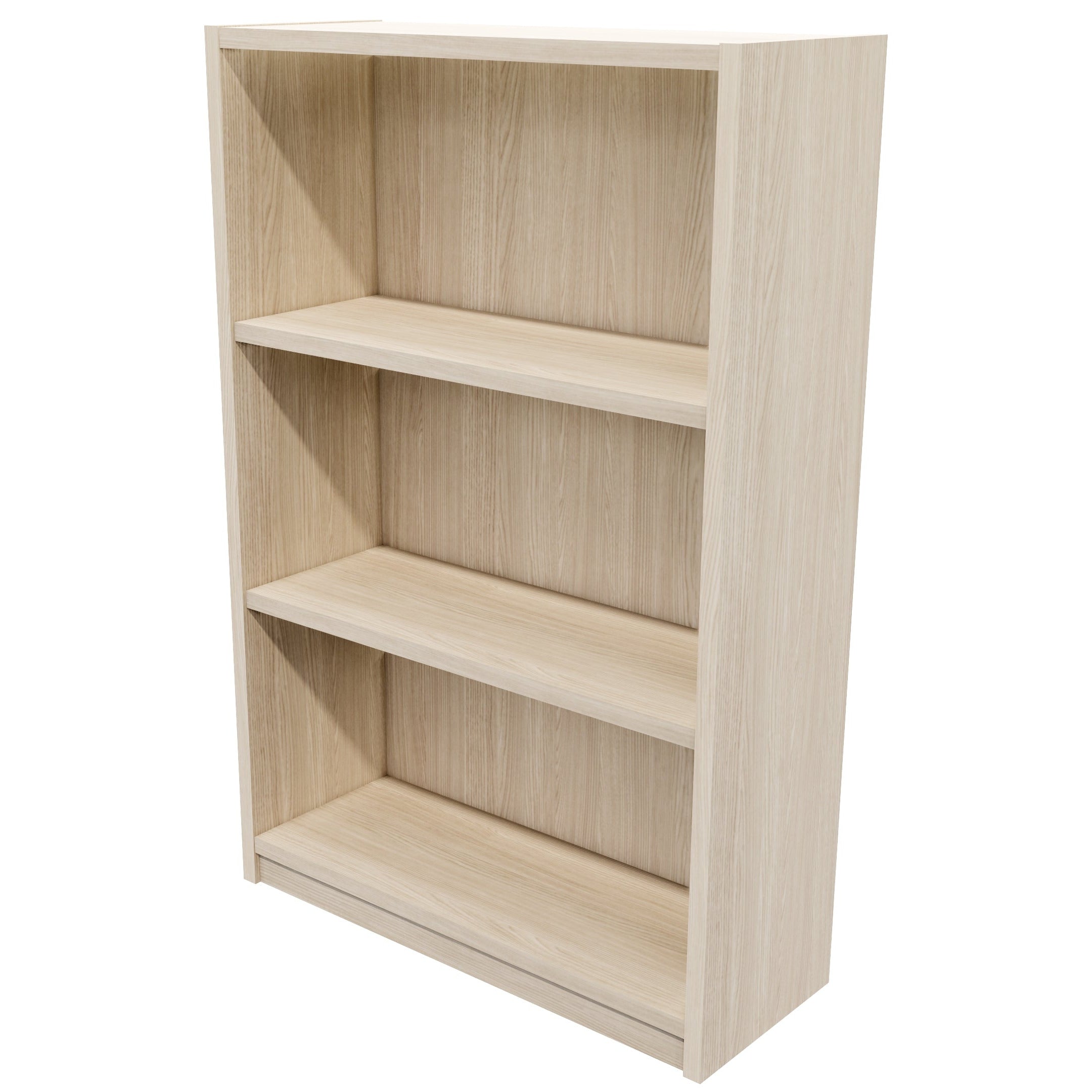 Commercial Bookcase 3 Tier / Aged Ash